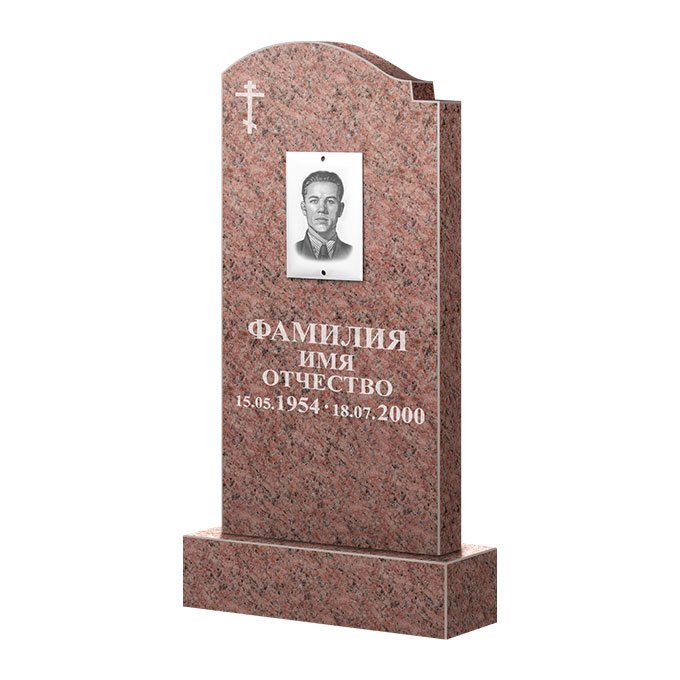 Гранитные памятники в Магнитогорске | Памятник из гранита Розалия Pink ФГЦ-25