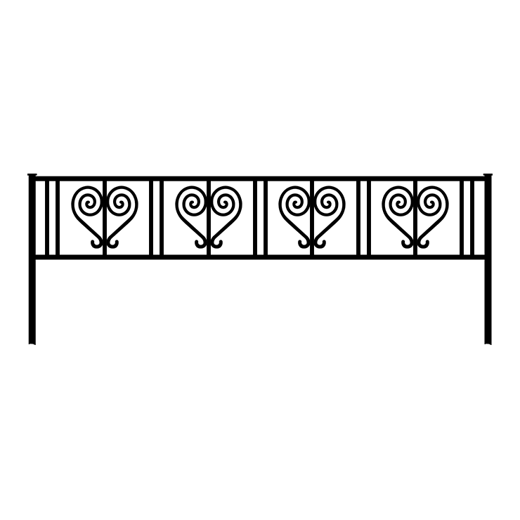 Кованые изделия в Магнитогорске | Кованая оградка ОГ.005