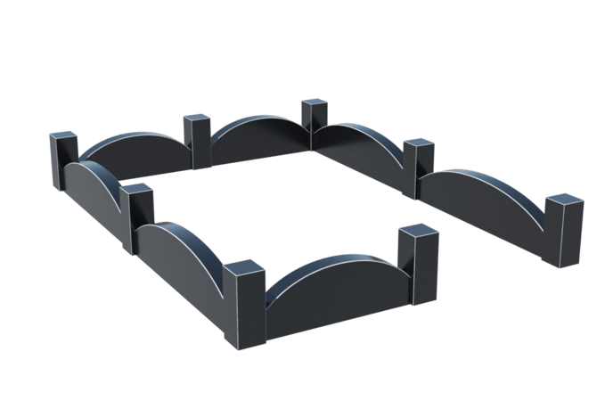 Цоколи на могилу в Магнитогорске | Цоколь на могилу №0001