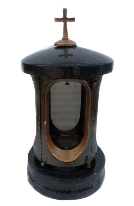 Лампадки из камня на могилу в Магнитогорске | Лампадка из гранита Габбро