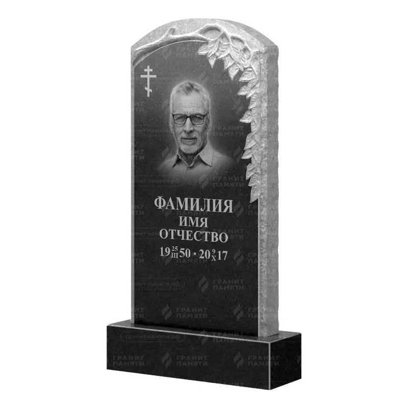 Памятники из гранита с деревом в Магнитогорске | Гранитный памятник ФГ-107