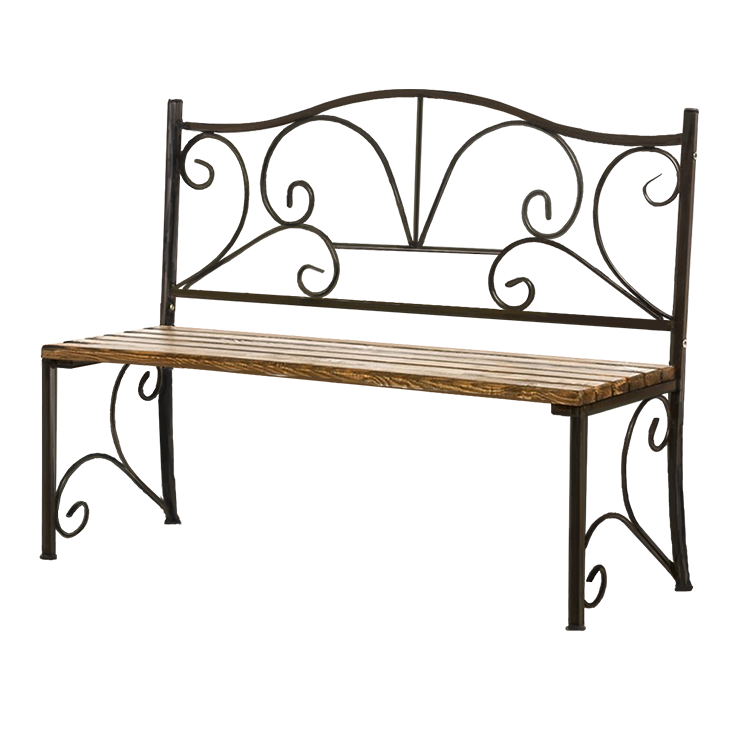 Кованые изделия в Магнитогорске | Кованая скамейка СТ.004