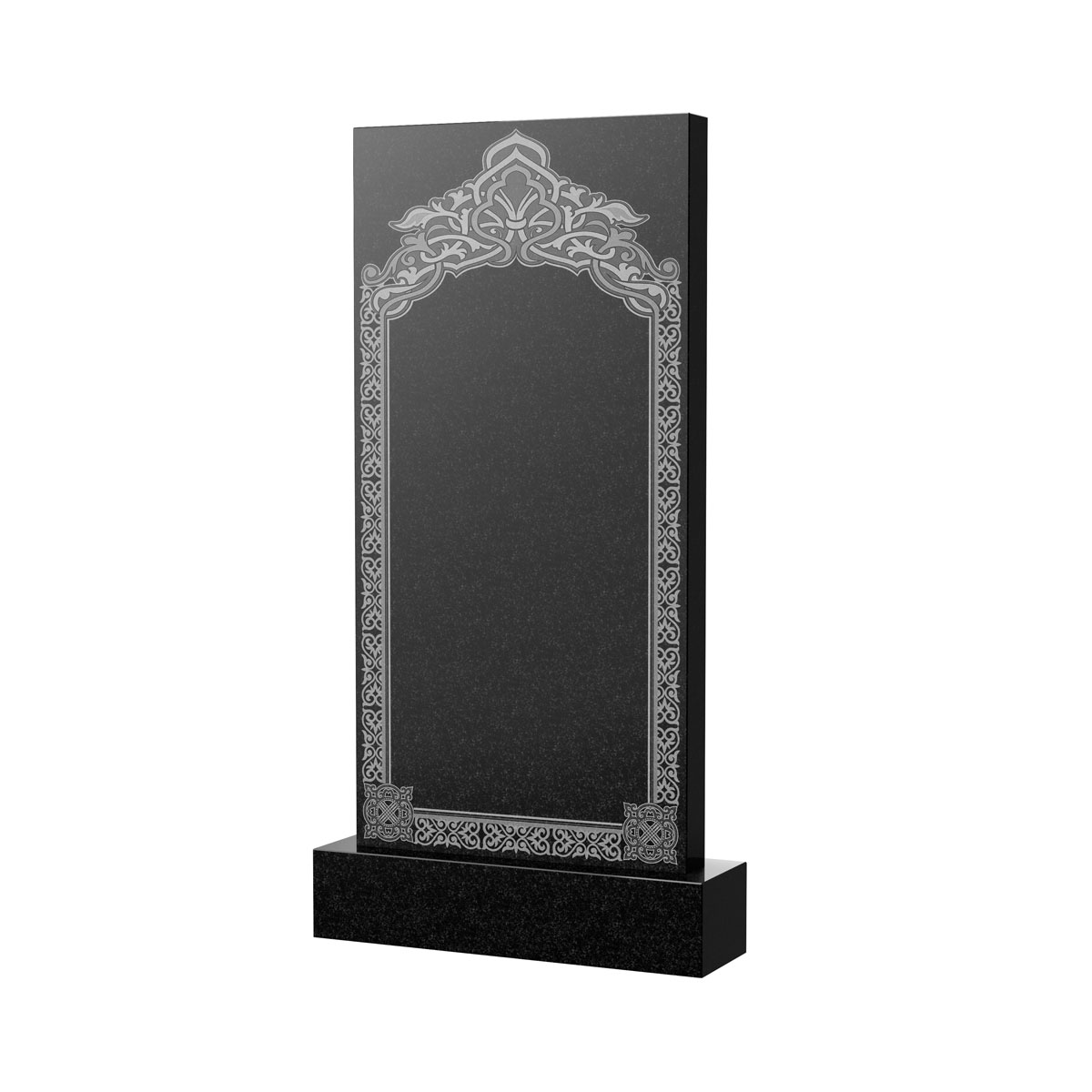 Художественное оформление памятника в Магнитогорске | Художественное оформление на гранитную стелу, рисунок ВХО-044