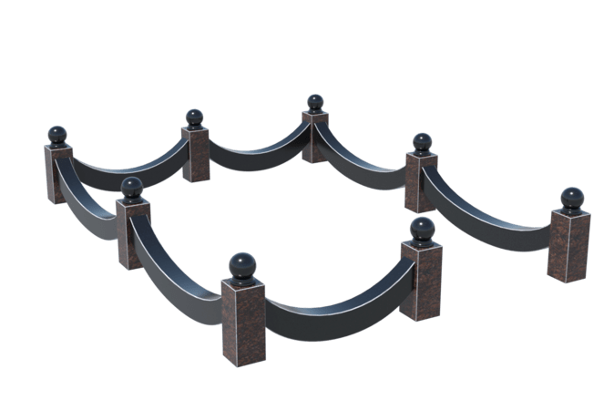 Цоколи на могилу в Магнитогорске | Цоколь на могилу №0026