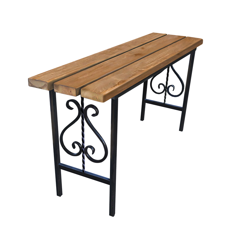 Кованые изделия в Магнитогорске | Кованая скамейка СТ.003