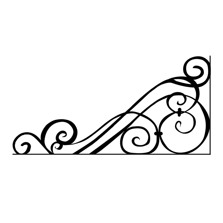 Кованые изделия в Магнитогорске | Кованый уголок УГ.006