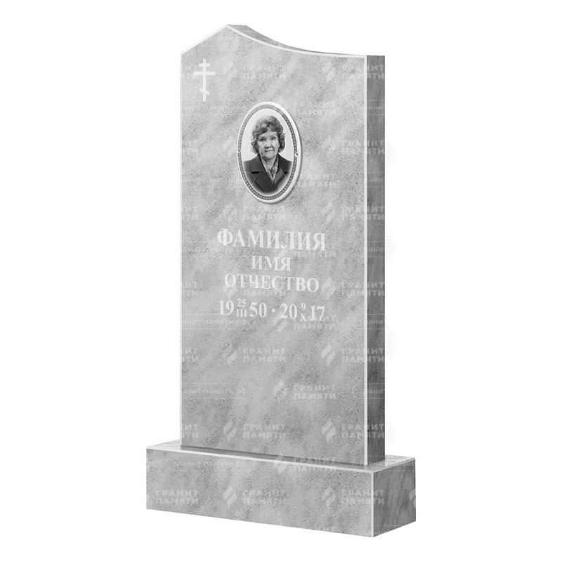 Бюджетные памятники в Магнитогорске | Мраморный памятник ФМ-008