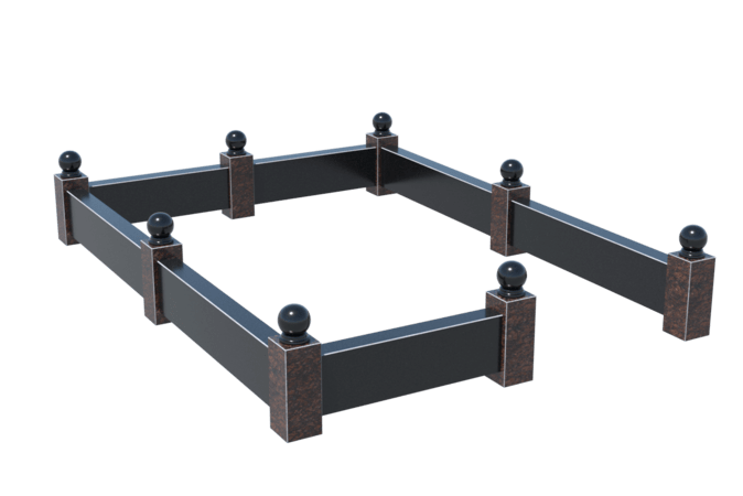 Цоколи на могилу в Магнитогорске | Цоколь на могилу №0035