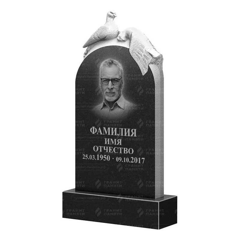 Памятники из гранита с птицами в Магнитогорске | Гранитный памятник ФГ-109