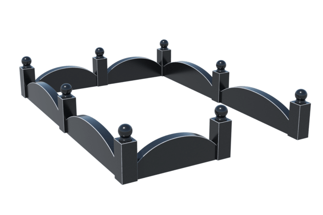 Цоколи на могилу в Магнитогорске | Цоколь на могилу №0002