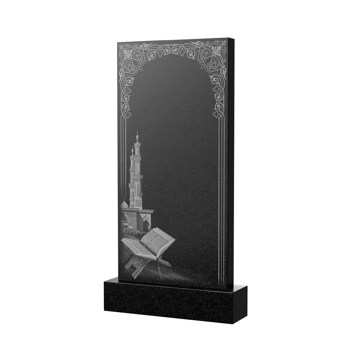 Художественное оформление памятника в Магнитогорске | Художественное оформление на гранитную стелу, рисунок ВХО-039