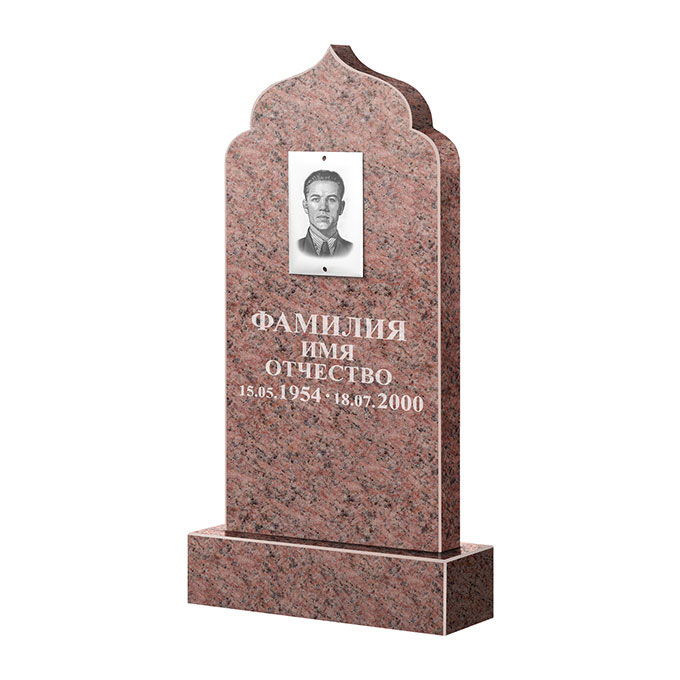 Гранитные памятники в Магнитогорске | Памятник из гранита Розалия Pink ФГЦ-037