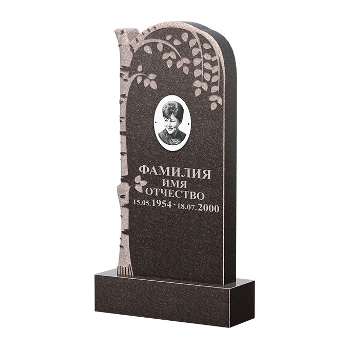 Гранитные памятники в Магнитогорске | Памятник из гранита Карел Brown ФГЦ-091