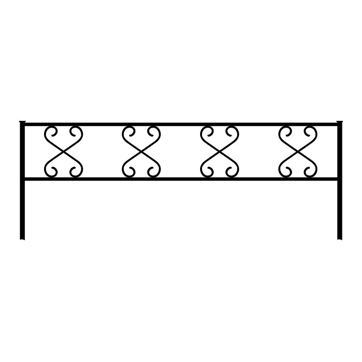 Металлические оградки, столы, скамейки в Магнитогорске | Оградка №1