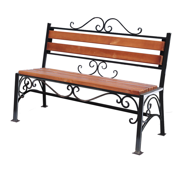 Кованые изделия в Магнитогорске | Кованая скамейка СТ.006