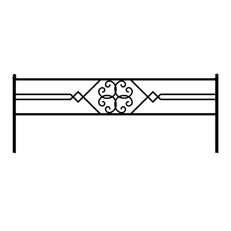 Кованые изделия в Магнитогорске | Кованая оградка ОГ.003